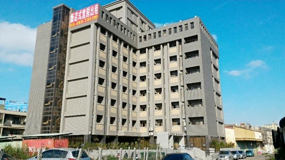 獨特大樓外觀,房間採光佳