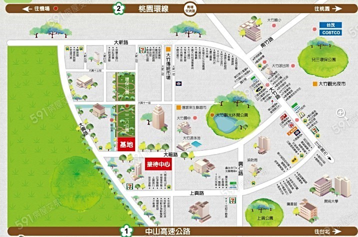 寓上春樹 開價47 48萬 坪 格局規劃開放格局 591新建案