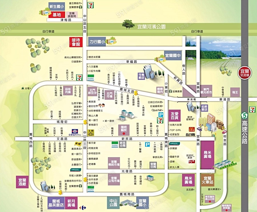 發現之旅交通圖