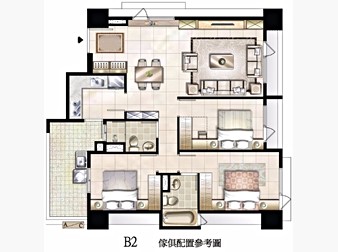 社區格局圖