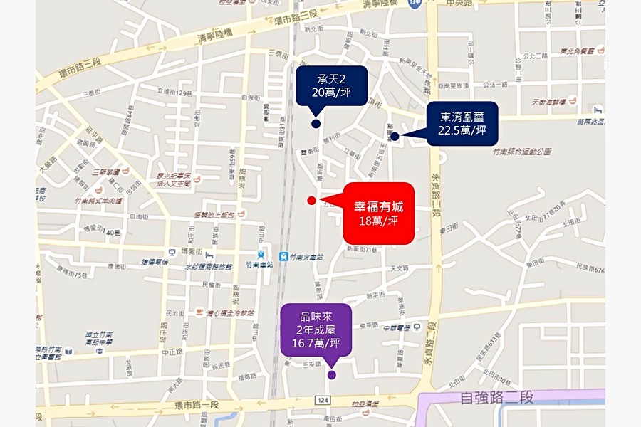 區域行情圖