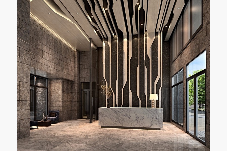 1樓大廳3D示意圖