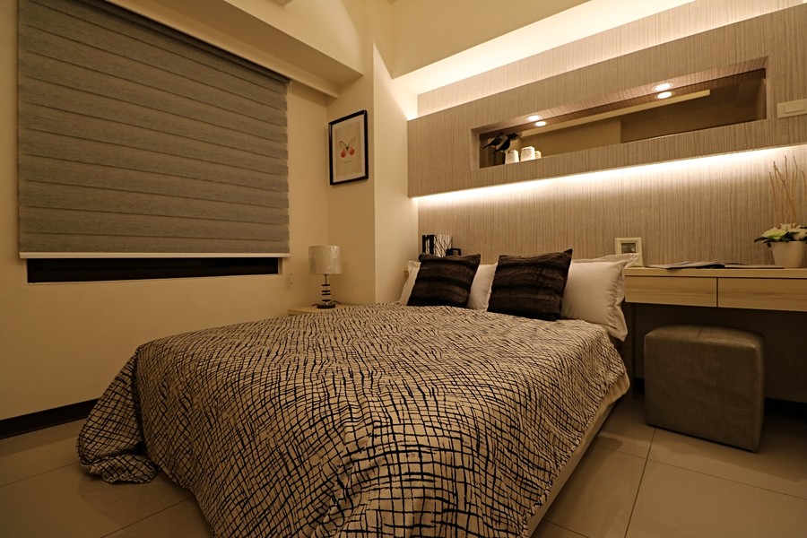 B1戶實品屋次臥室