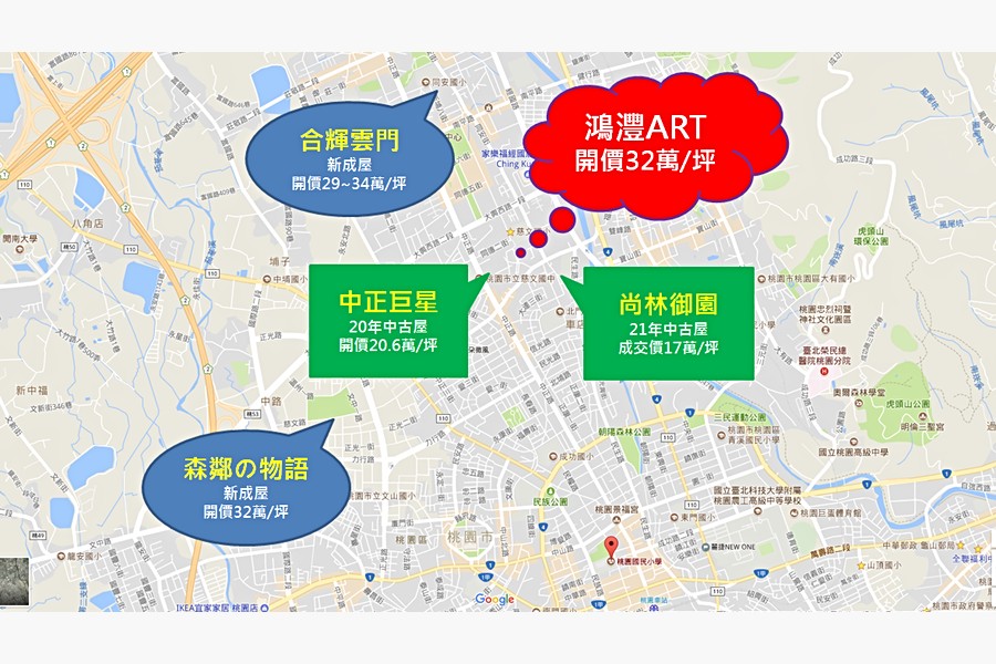 區域行情圖