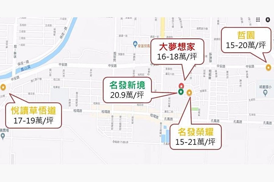 區域行情圖