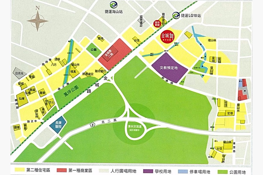土城暫緩重劃各建商圈地狀況