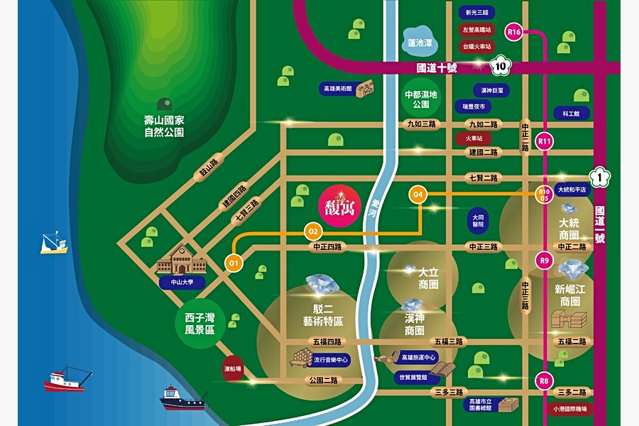 交通位置圖(圖由案場提供)
