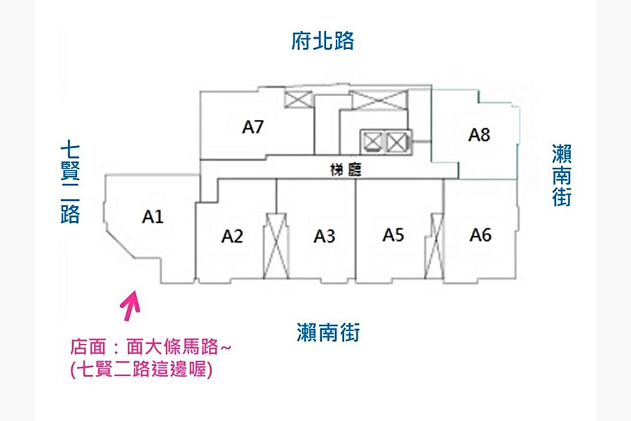 標準層平面圖(經編輯加工,僅供開箱文使用)