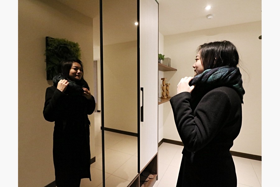 出門前可以整理儀容不出糗