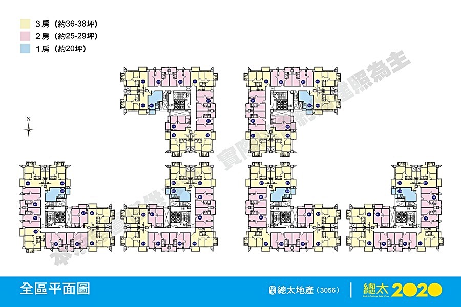 全區平面示意圖