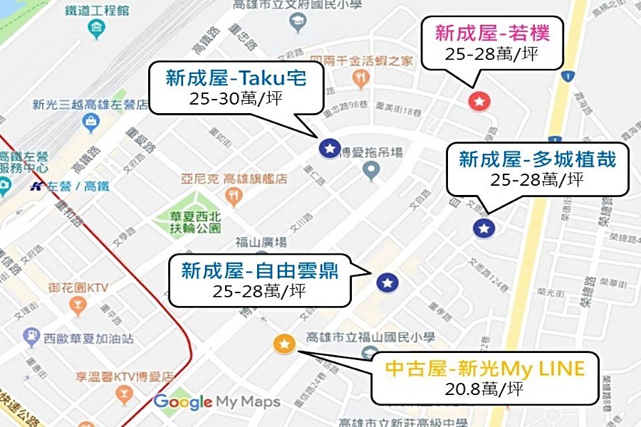 區域行情圖