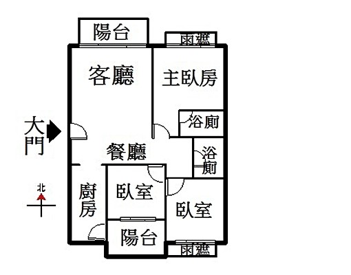 靜江悅面蛋黃區三房配平面車 - Image 13
