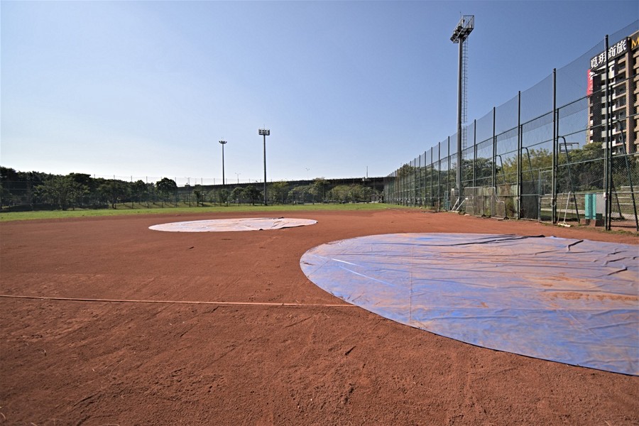 祥順運動公園內棒球場一景