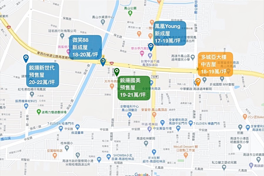 區域行情圖