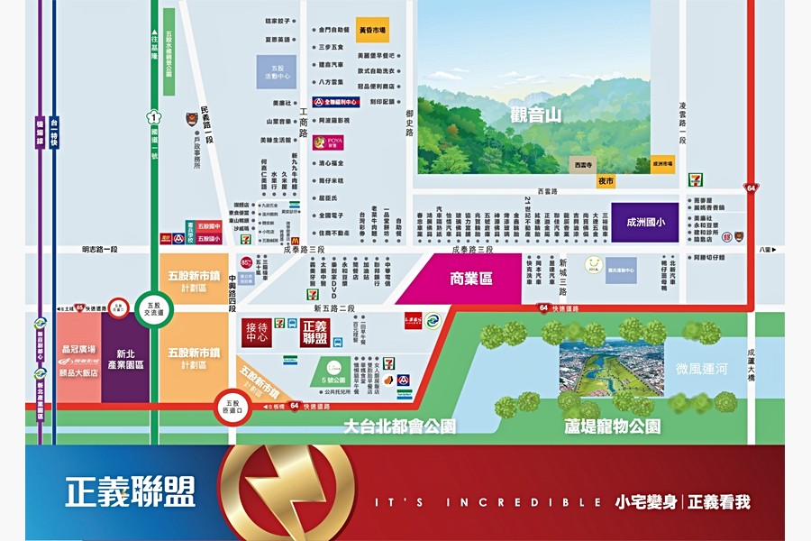 生活機能圖(現場提供)