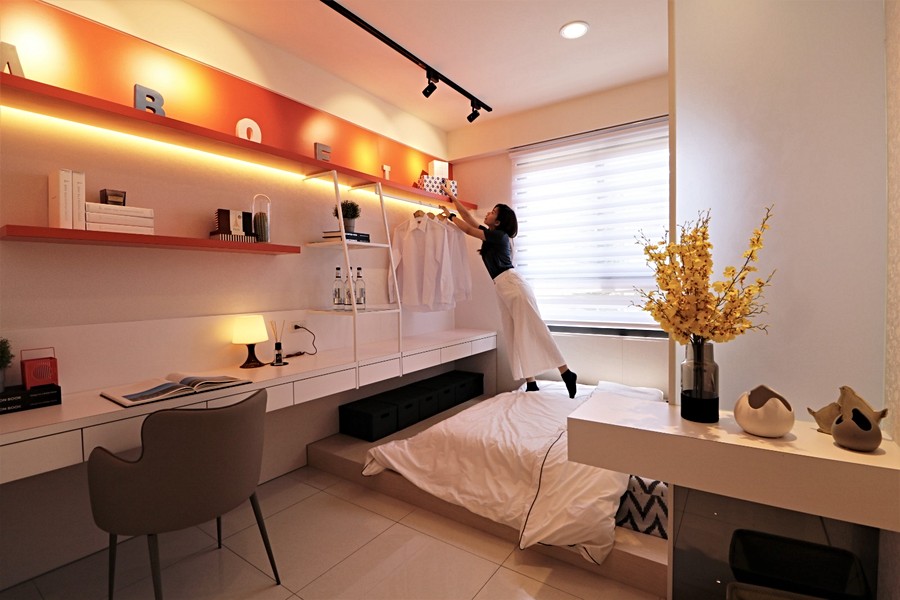 次臥空間很大欸