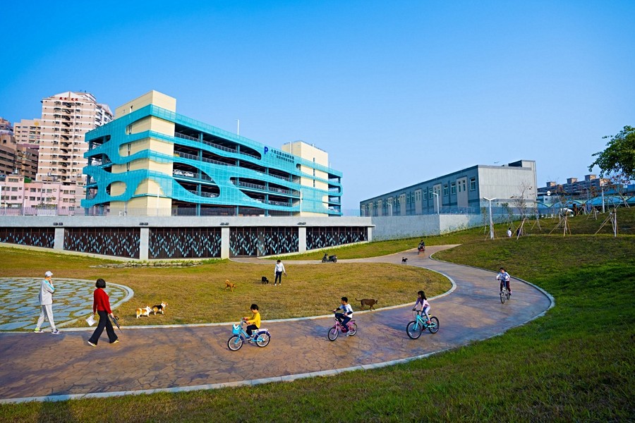 城市中能與公園為鄰充滿幸福感。
