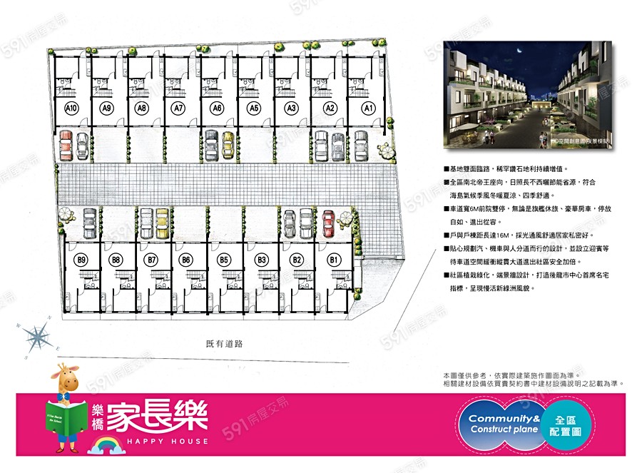 家長樂 開價938 9萬 戶 591新建案