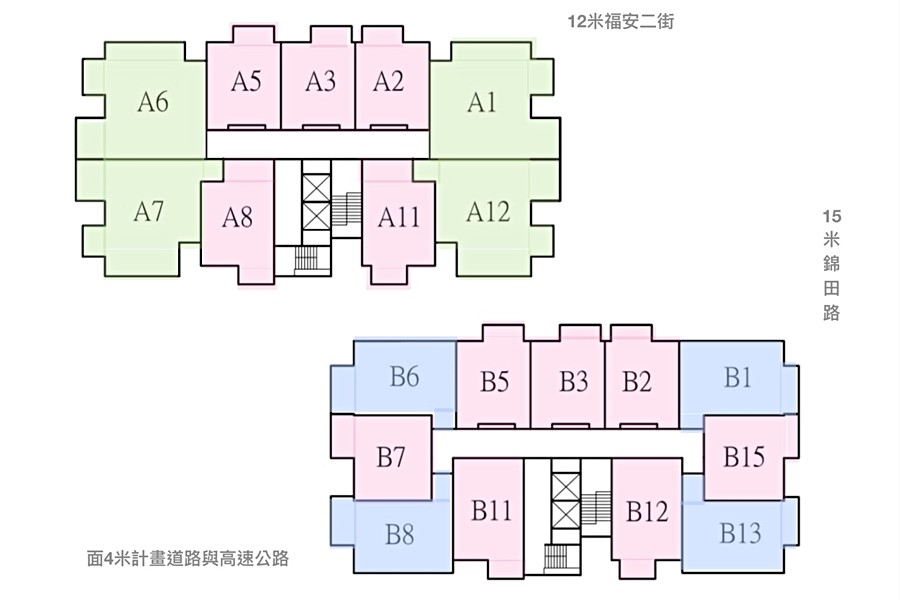 標準層平面圖