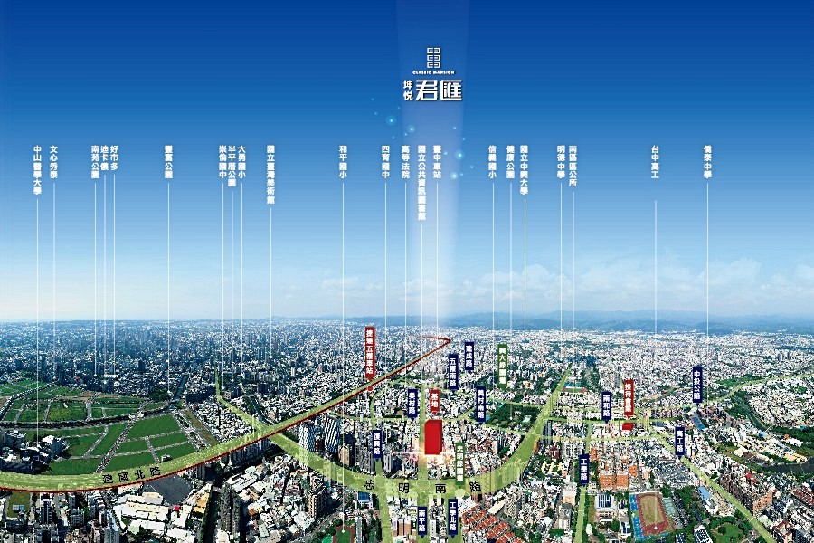 鐵路高架後,南區優勢盡出。