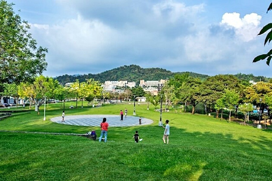 新都生態公園,新富山水聚落
