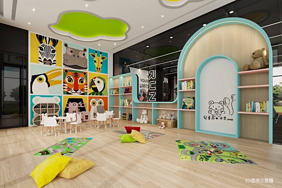 公設3D圖(案場提供)