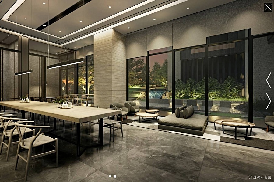 公設3D圖(案場提供)