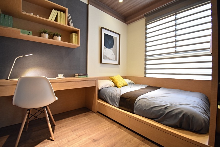 老闆桌子給我床頭櫃的大小就好