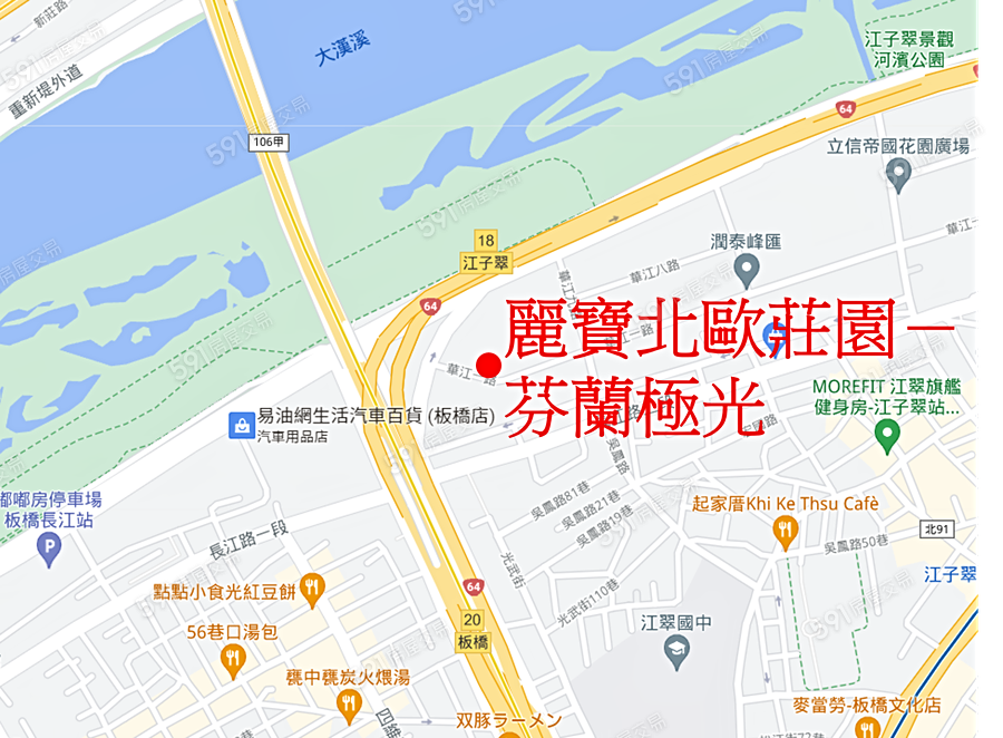 麗寶北歐莊園 芬蘭極光 開價46 51萬 坪 格局規劃2 3房 591新建案