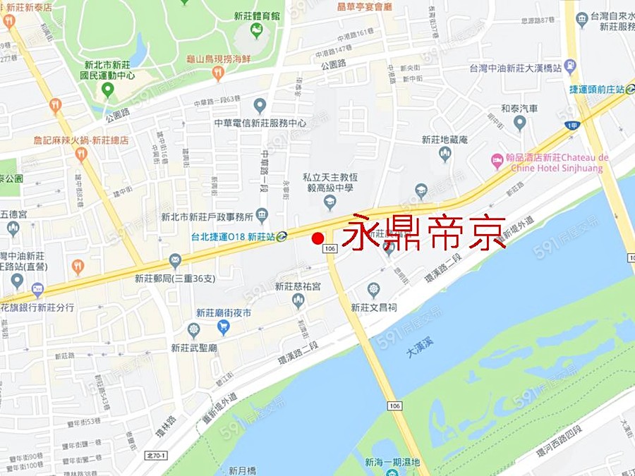 永鼎帝京交通圖
