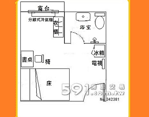行天宮捷運站，步行5分鐘靜巷陽台開窗獨立套房 - Image 5