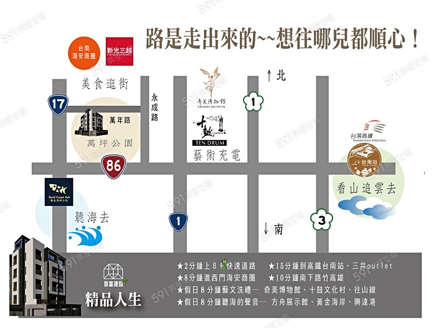 精品人生交通圖