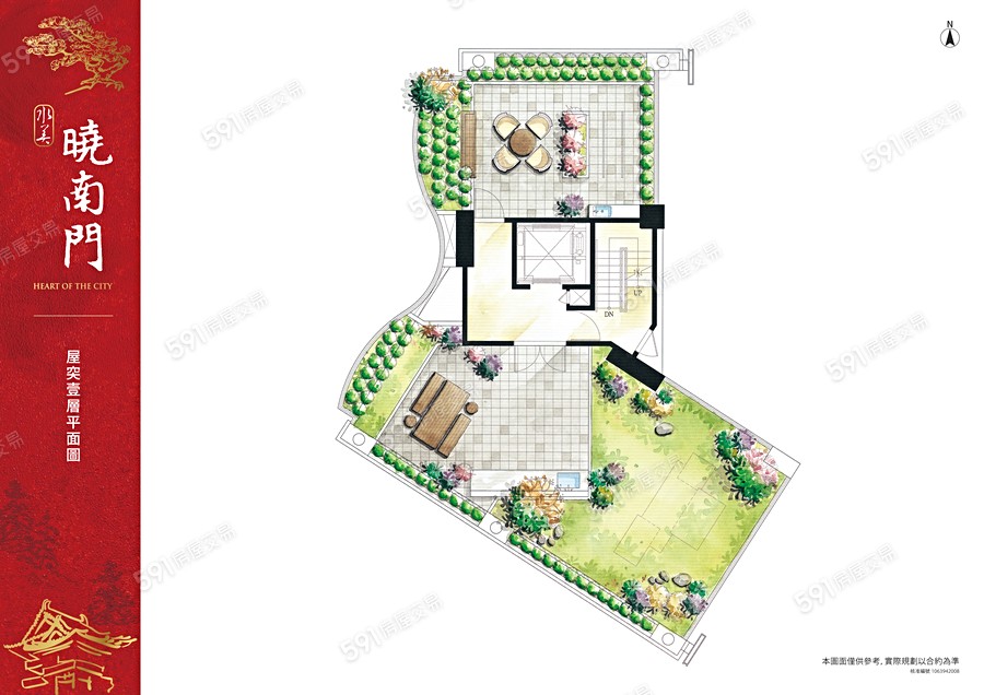 曉南門平面圖