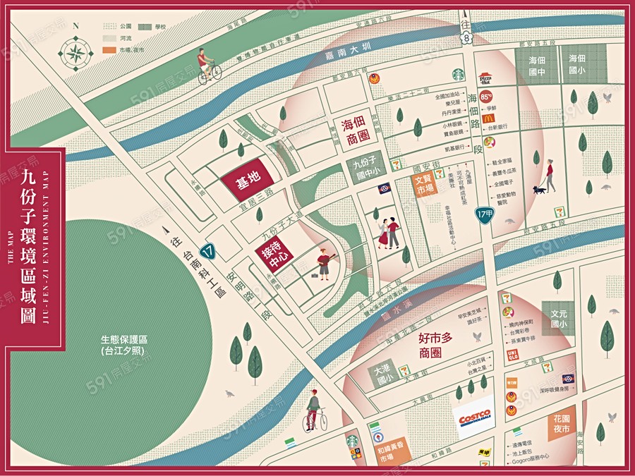 永龍 羅馬VA5-大樓交通圖