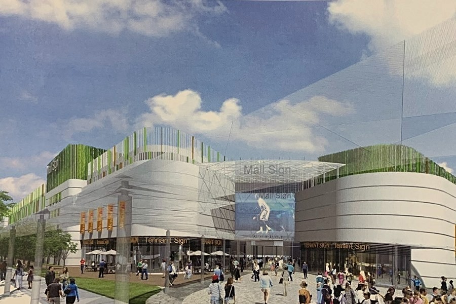 三井OUTLET二期3D模擬圖(圖/取自新北市政府)