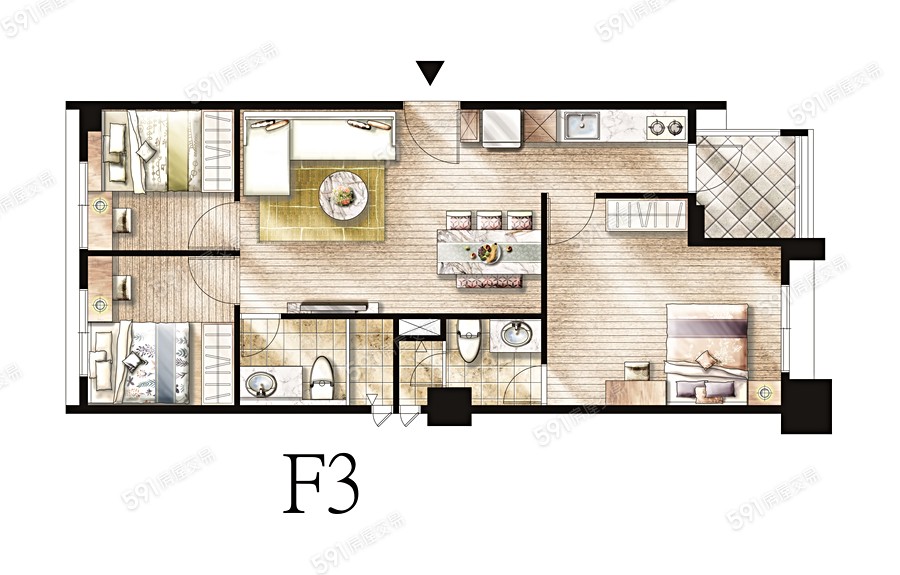 萬丹印象格局圖