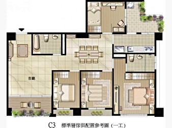 社區格局圖