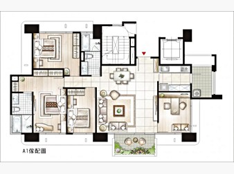 社區格局圖