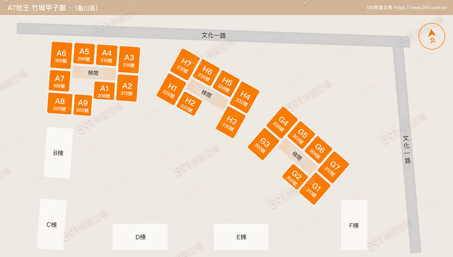 A7地王 竹城甲子園平面圖