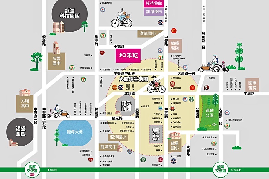 「和禾耘」周邊生活機能
