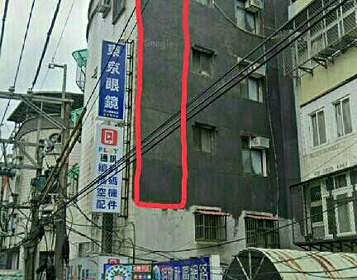 【廣告牆出租】淡水新民街三角窗外牆|高曝光人潮地段|五校匯聚 - Image 3