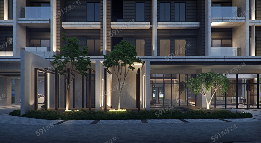 中洲ONE PARK示意圖