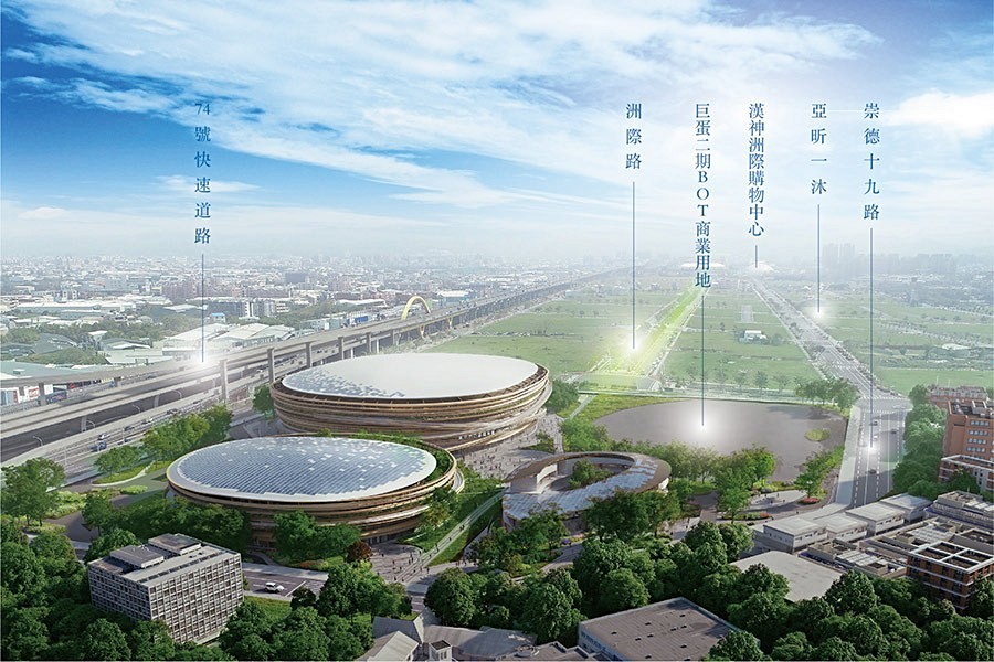 崇德十九路有機會發展成商業大道/3D示意圖。