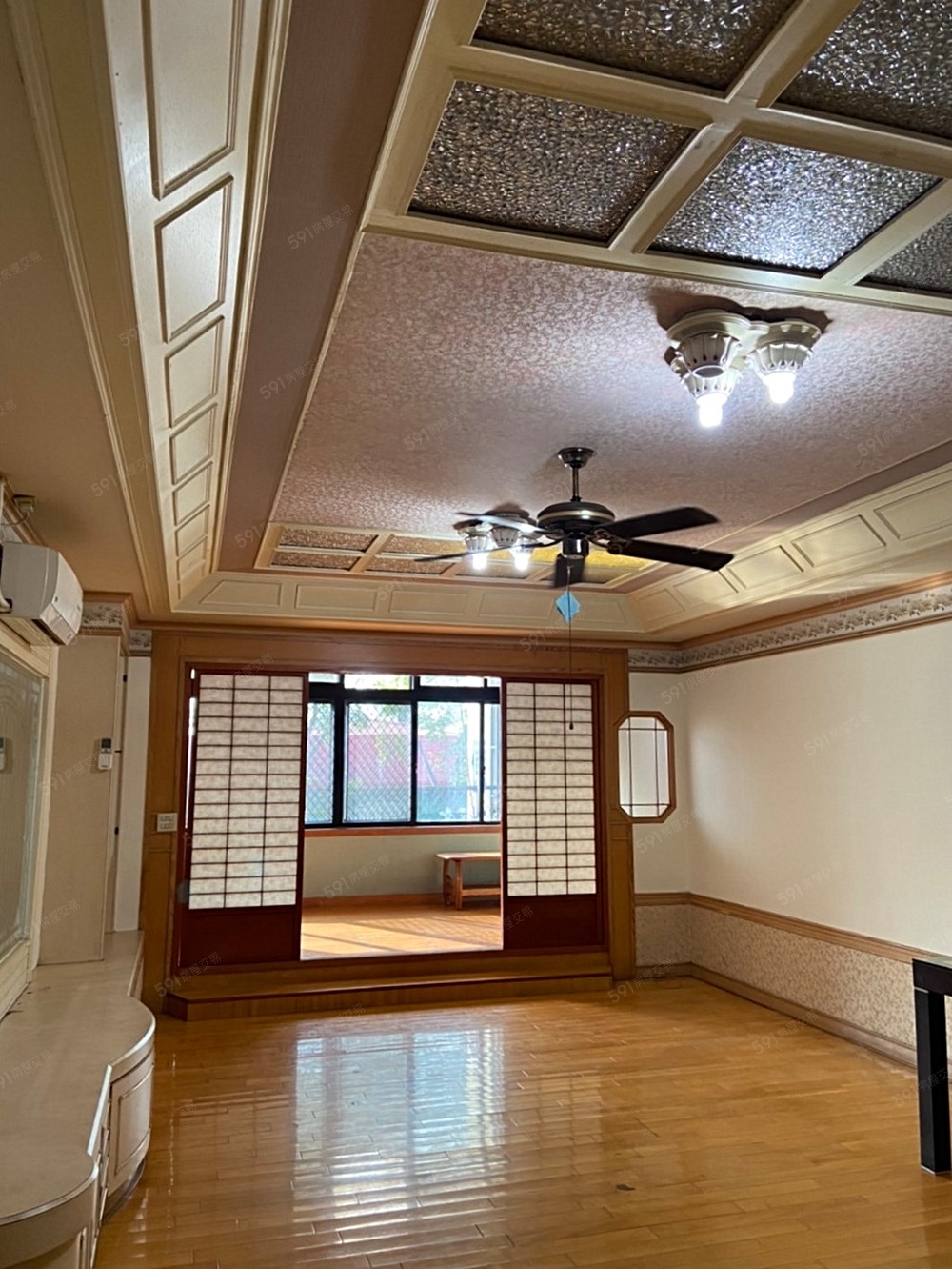 台中租屋,豐原租屋,住辦出租,前側和式房間及客廳