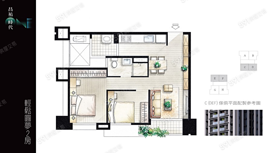 昌祐時代格局圖