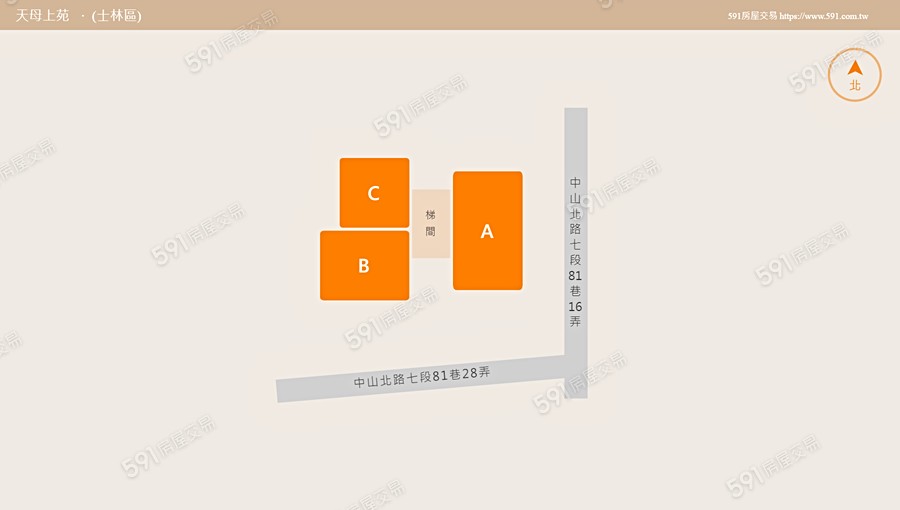 天母上苑平面圖