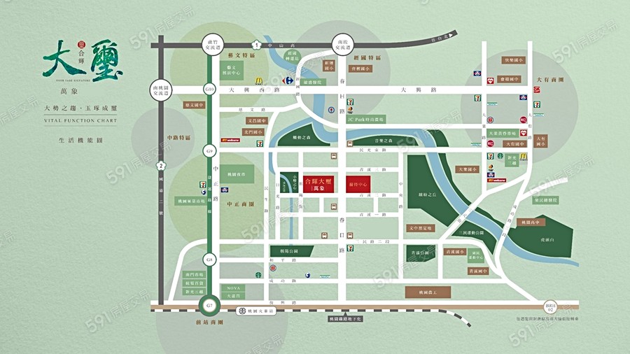 合輝大璽-萬象交通圖