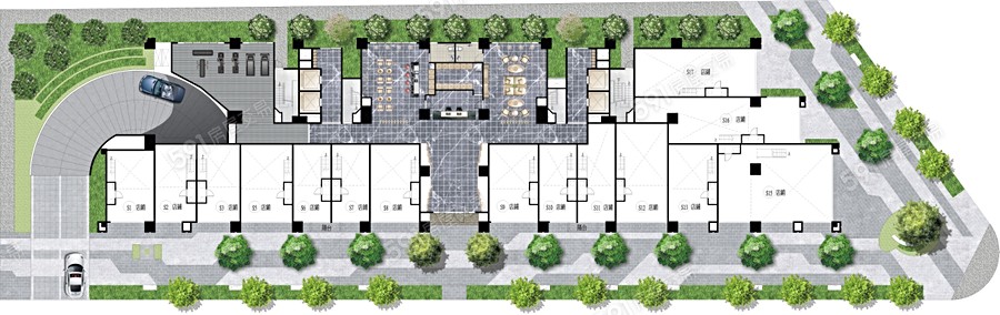 立信天朗平面圖