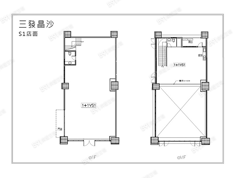 三發晶沙平面圖