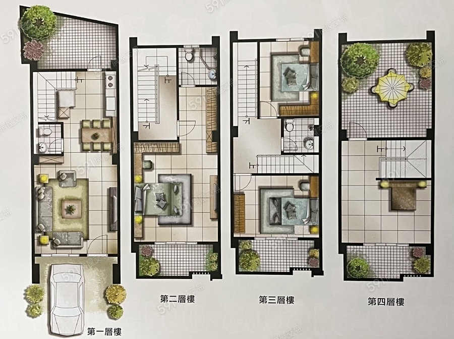 欣鴻九期格局圖